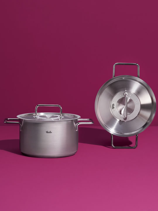 Fissler Pure Deep Stainless Steel Pot 2.4lt / 20cm