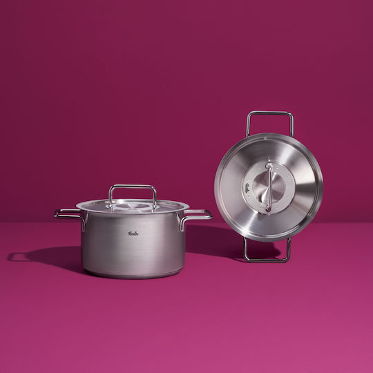Fissler Pure Deep Stainless Steel Pot 2.4lt / 20cm