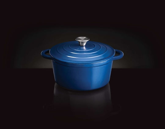 Napoleon Dutch Oven Deep Cast Iron Pot 4lt 24cm