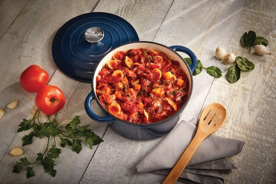 Napoleon Dutch Oven Deep Cast Iron Pot 4lt 24cm