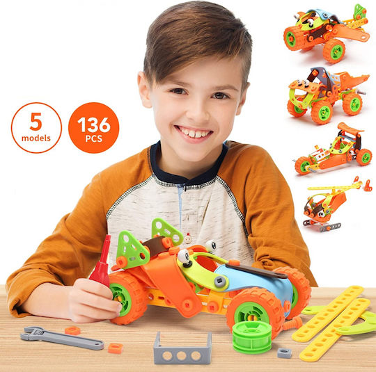 Hanye Kunststoff-Bauspielzeug Build & Play für Kinder ab 5+ Jahre Jahren