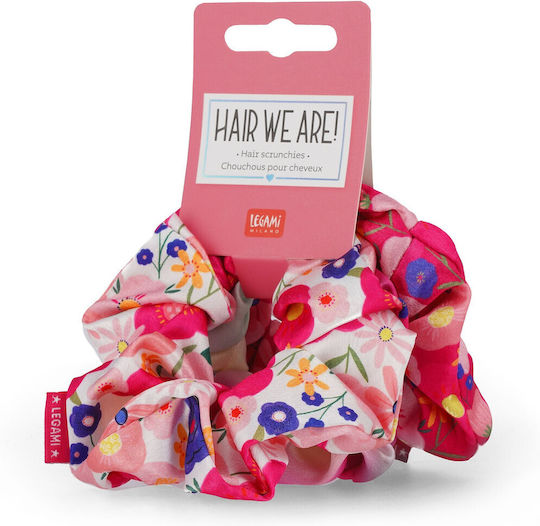 Legami Milano Hair We Are Elastice de Păr Flori 3 Bucăți