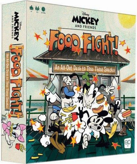 Board Game Food Fight for 3-5 Players 6+ Years Old (EN) The OP