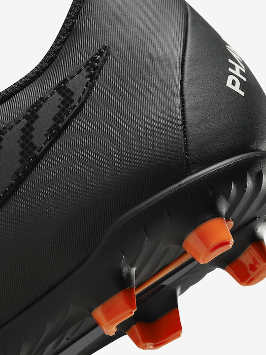 Nike Phantom GX Club Football Shoes with Cleats Black / Dark Smoke Grey / Total Orange / Summit White