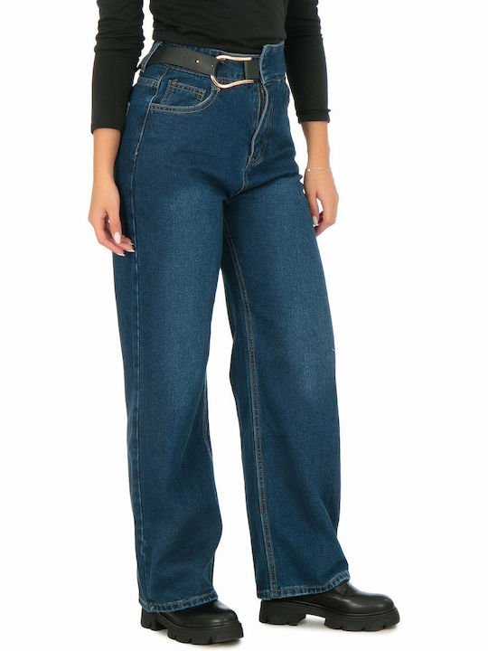 High Waist Women's Jean Trousers