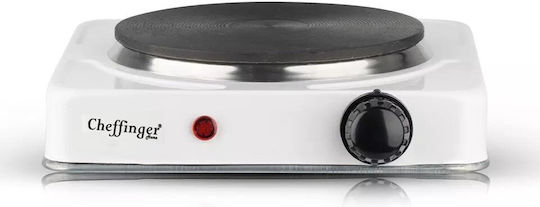 Cheffinger Enamel Countertop Single Burner White