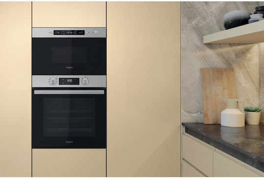 Whirlpool Built-in Microwave Oven with Grill 22lt Inox