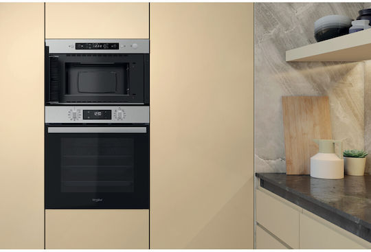 Whirlpool Built-in Microwave Oven with Grill 22lt Inox