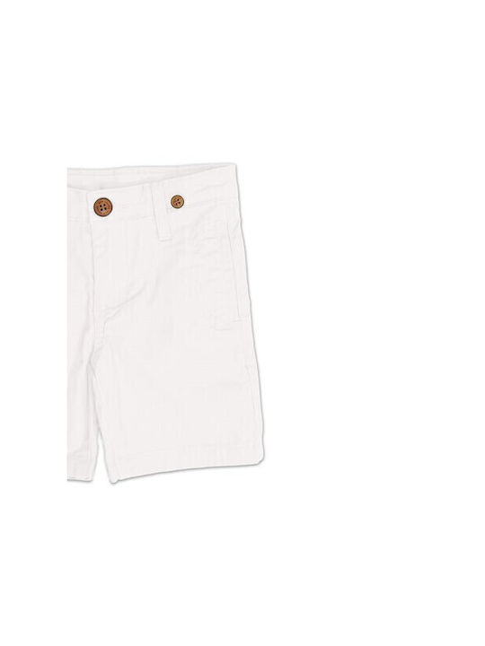 New College Kids Shorts/Bermuda Fabric White