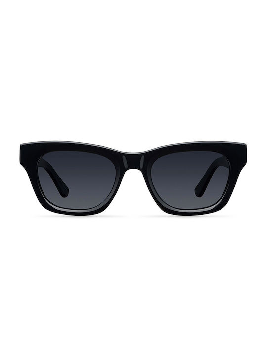 Meller Mosi Sunglasses with All Black Plastic Frame and Black Polarized Lens ACB-MO-TUTCAR