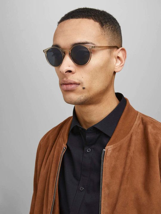 Jack & Jones Jacryder Unisex Sunglasses with Plastic Frame Grey Denim 12184899