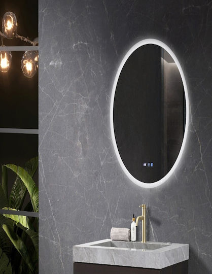 Sparke Urano Στρογγυλός Καθρέπτης Μπάνιου Led 60x60cm