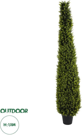 Изкуствено растение в саксия Green 180см GloboStar