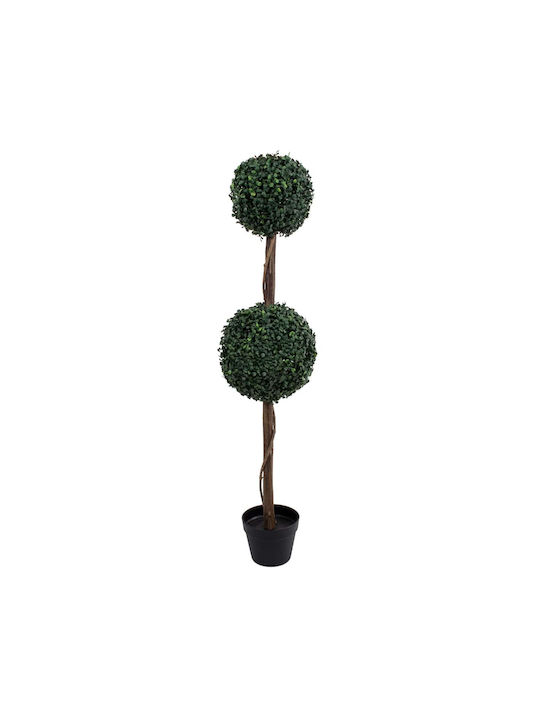 GloboStar Artificial Plant in Pot Artificial Garden BUXUS Green 120cm 1pcs