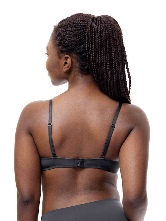 Jovie Demi Anthracite/White Σουτιέν με Μπανέλες 2Pack