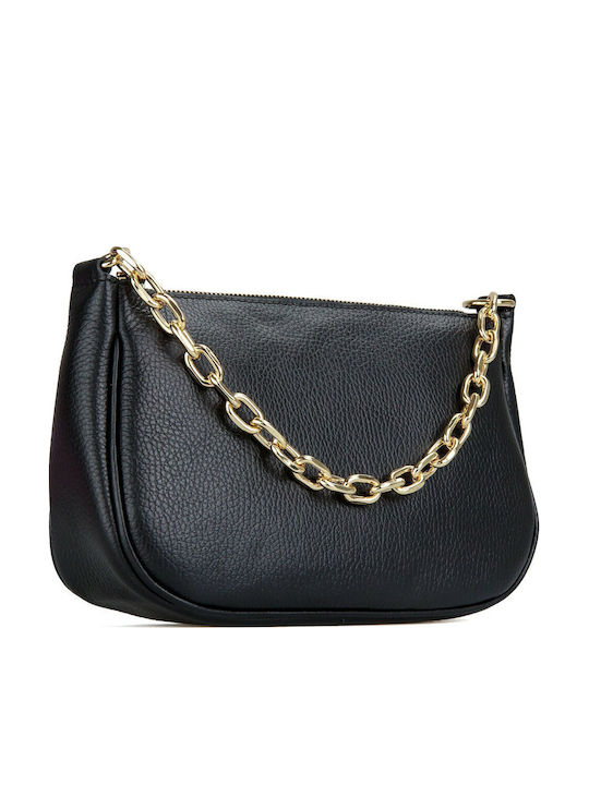 Leather Women's Bag Crossbody Black