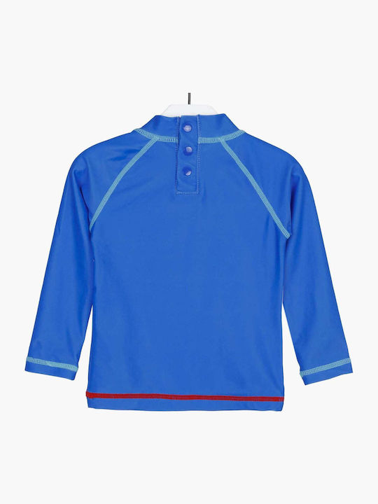 Losan Kinder Badeanzug Langarmshirt Blau
