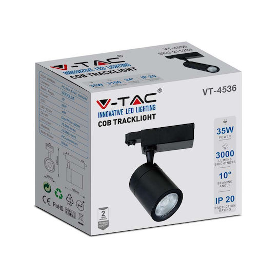 V-TAC Commercial Linear LED Ceiling Light 35W Natural White IP20