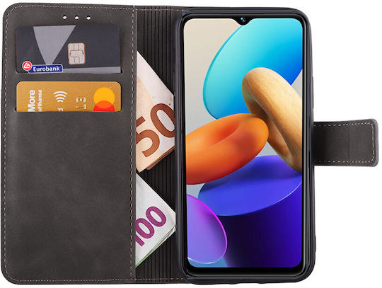 Lime Essential Magnet Book Synthetic Leather Gray (Vivo Y22S / Y35)