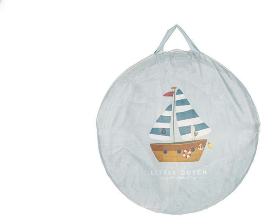 Little Dutch Cort pentru Copii Tunel Sailors Bay Albastru deschis