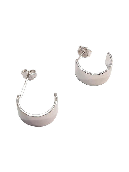 Prince Silvero Earrings Hoops made of Silver