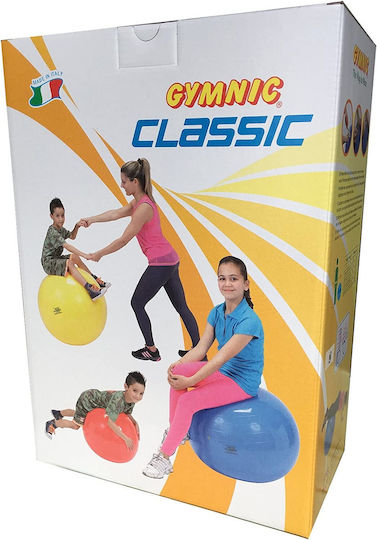 Gymnic Топка Пилатес 45см в Жълт Цвят
