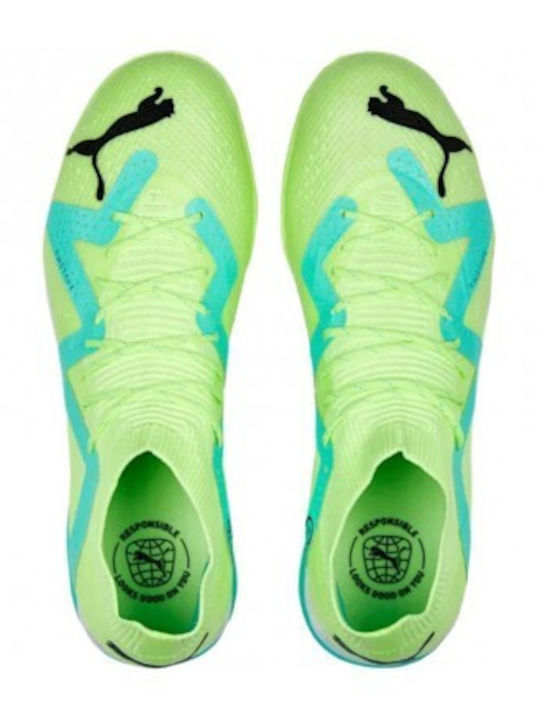 PUMA Future Ultimate Pantofi de Fotbal cu talpă cu crampoane Verzi