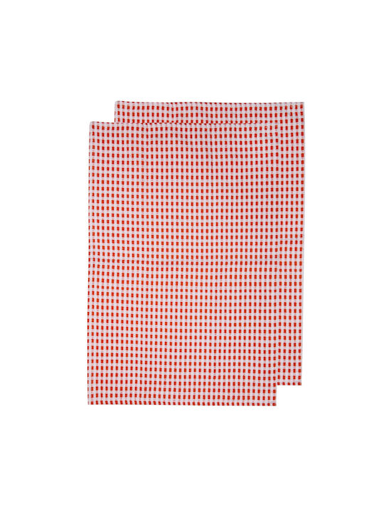 Ladelle Towel in Orange Color 45x70cm 2pcs