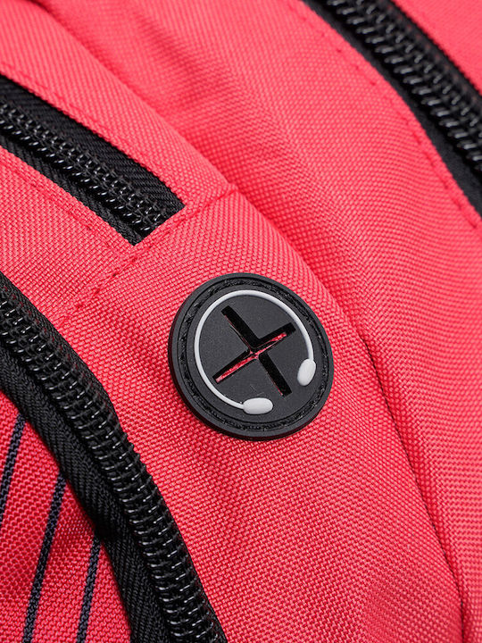 Back Me Up NBA Chicago Bulls Retro School Bag Backpack Junior High-High School Chicago Bulls Retro with Water Bottle Holder 30Liters