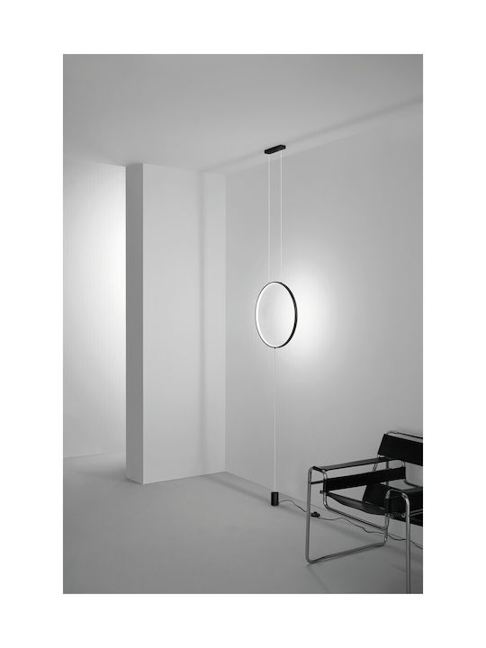 Fan Europe Lampă de podea LED Î400xL50cm. cu Lumină Albă Reglabilă Negru