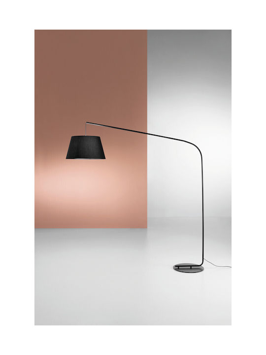 Fan Europe Stehlampe H180cm. Schwarz