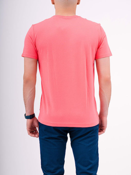 Nautica Men's Short Sleeve T-shirt Pink