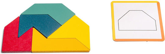 Ξύλινο Παιδικό Puzzle 5pcs BS Toys