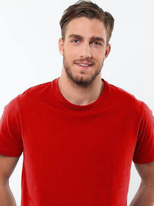 Cotton Point CP1100 Men's Short Sleeve T-shirt Red