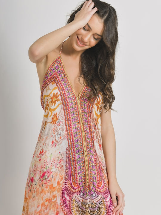 Summer Maxi Dress Pink