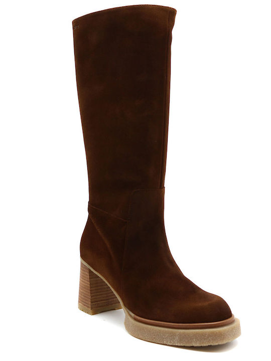 Wonders Women's Boots with Zipper Capuccino