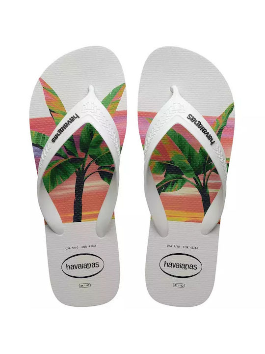 Havaianas Swimsuit Men's Flip Flops White