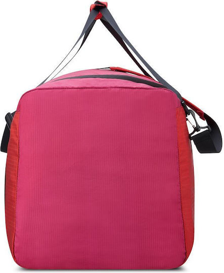 Delsey Nomade Peony Sack Voyage 97lt Red Fabric L79xW37.5xH39.5cm