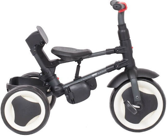 Q Play Rito Air Rubber Convertible with Parental Handle 3 in 1 for 12 Months Black