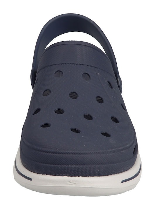 Skechers Go Walk 5 Key Choice Men's Anatomic Clogs Blue