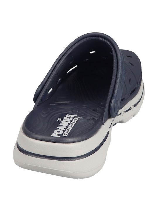 Skechers Go Walk 5 Key Choice Men's Anatomic Clogs Blue