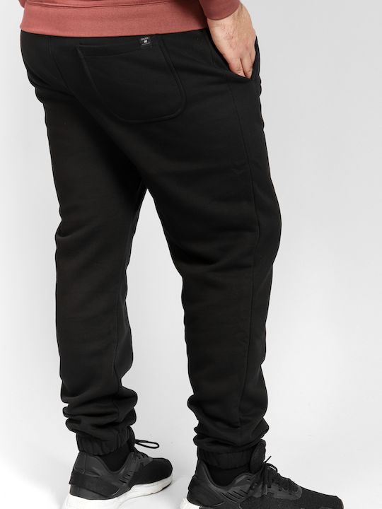 Pantaloni de trening cu Elastic Negru