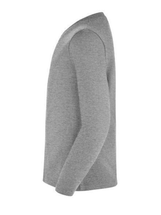 Kids' Shirt Long Sleeve Gray Super Mario