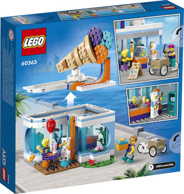 Lego -Stadt Ice-Cream Shop für 6+ Jahre