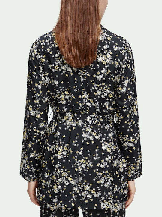Scotch & Soda Γυναικείο Σακάκι Μαύρο Scotch & Soda Γυναικείο Σακάκι Μαύρο