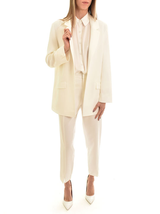 MY T Damen Blazer Ecru