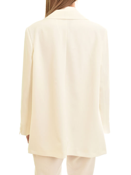 MY T Damen Blazer Ecru