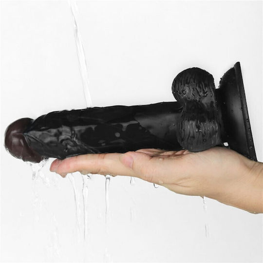 Lovetoy Easy Strapon Set Harness με Dildo 18cm σε Μαύρο Χρώμα