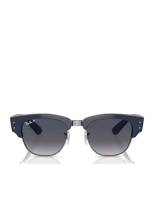 Ray Ban Mega Clubmaster Γυαλιά Ηλίου Navy Μπλε με Mixed Σκελετό Ray Ban Mega Clubmaster Γυαλιά Ηλίου Navy Μπλε με Mixed Σκελετό