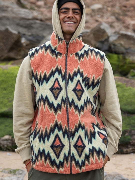 A Div Trail Men's Cardigan Multicolored
